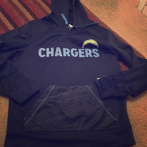 NFL Team Apparel SD Chargers hoodie Sm